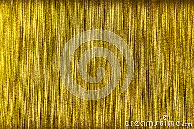 Shiny yellow gold background with striped texture Stock Photo