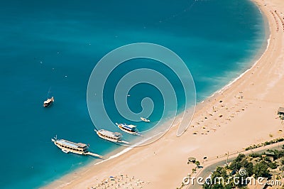 Ship on anchorage Stock Photo