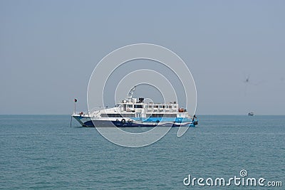 Ship at bay if bengle Editorial Stock Photo