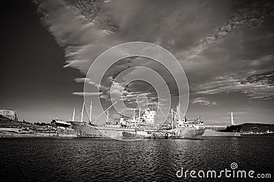 Ship-breaker Stock Photo