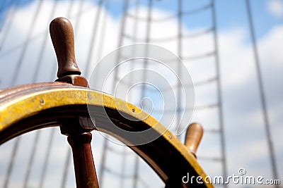 Ship rudder. Stock Photo