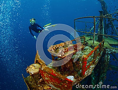 Ship wreck Stock Photo