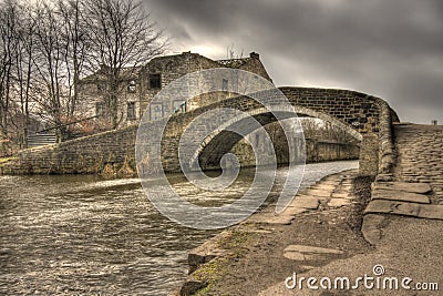 Shipley canal Stock Photo