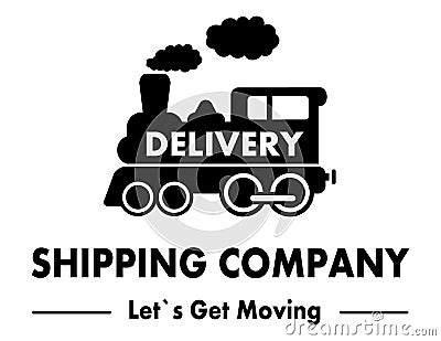 Shipping company symbol Vector Illustration