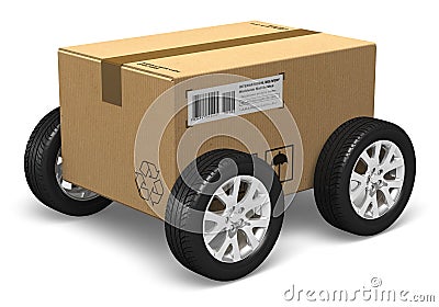 Shipping and delivery concept Stock Photo