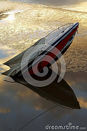 Shipwreck Stock Photo