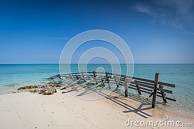 Shipwreck Stock Photo