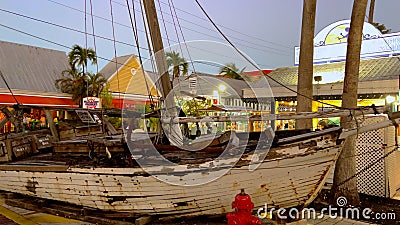 Shipwreck museum on Key West - KEY WEST, UNITED STATES - FEBRUARY 20, 2022 Editorial Stock Photo