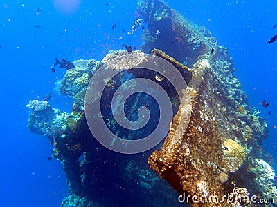 Shipwreck USS Liberty - Bali Indonesia Asia Stock Photo