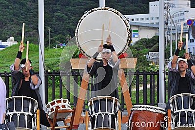 Shirahama Hanabi Festival Editorial Stock Photo