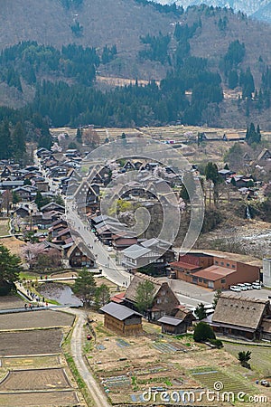 Shirakawago Gifu Takayama Japan Stock Photo