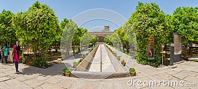 Shiraz Citadel inside garden Editorial Stock Photo