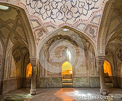 Shiraz Citadel room decoration Editorial Stock Photo