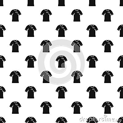 Shirt with flag of Brazil sign pattern vector Vector Illustration