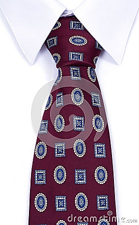 Shirt and neck tie Stock Photo