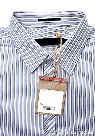 Shirt With Price Tag Royalty Free Stock Images - Image: 35574969