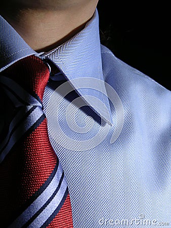 Shirt and tie Stock Photo