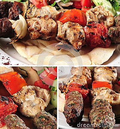 Shish Kebab. Stock Photo