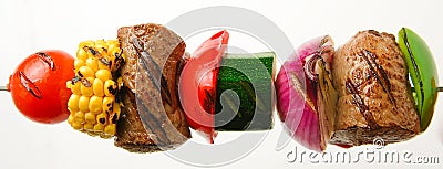 Shish Kebab Stock Photo