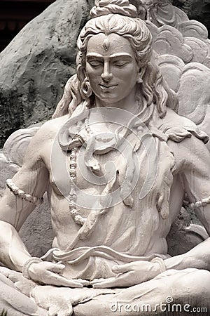 Shiva statue Stock Photo