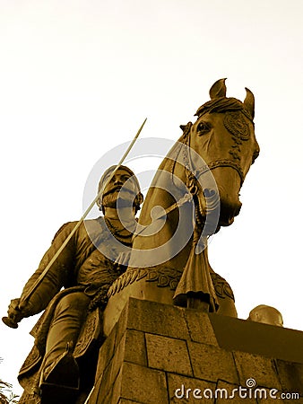 Shivaji Maharaj Stock Photo