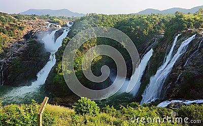 Shivasamudram Water Falls,India Stock Photo