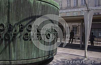 Shoah Memorial Paris France Editorial Stock Photo