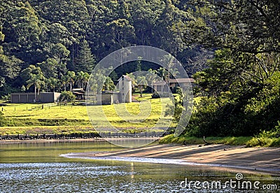 Shoalhaven River scene Stock Photo