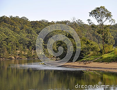 Shoalhaven River scene Stock Photo