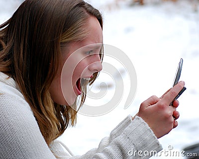 Shocked Stock Photo