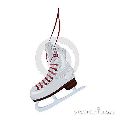 A shoe for skating. Icon. Vector illustration isolated Vector Illustration