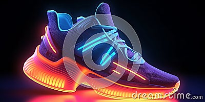 shoes concept, AI generated Stock Photo