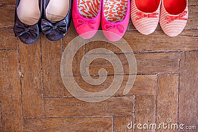 Shoes set Stock Photo