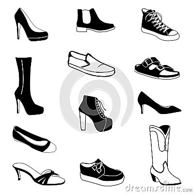 Shoes #2 Vector Illustration