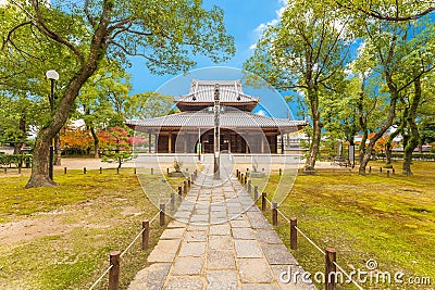 Shofukuji Zen Temple in Fukuoka, Japan. Stock Photo