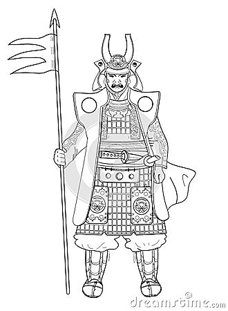 Shogun Vector Illustration