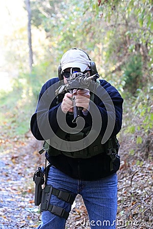 Shooter Stock Photo