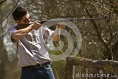 Shooter Stock Photo