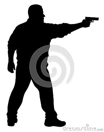 Shooter Vector Illustration