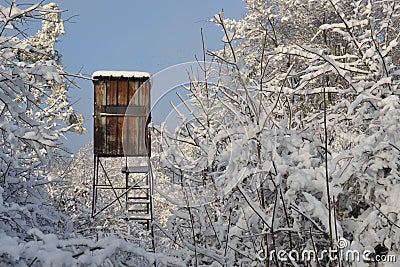 Shooting House Stock Photo