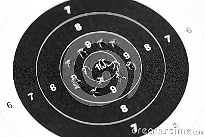 Shooting target Stock Photo