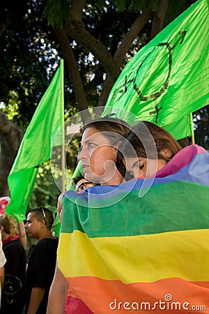 Shooting in Tel Aviv gay bar Editorial Stock Photo