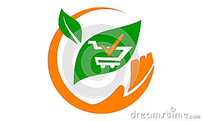 Shop gardening verified Vector Illustration