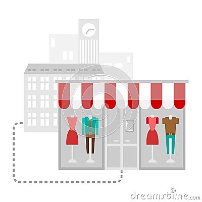 Shop Vector Illustration