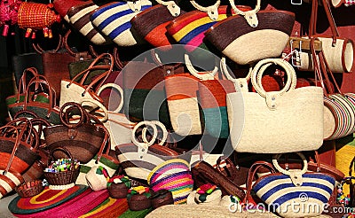 Handicrafts of the city of taxco, in Guerrero, mexico. Stock Photo