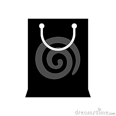 Shopping bag isolated icon Vector Illustration
