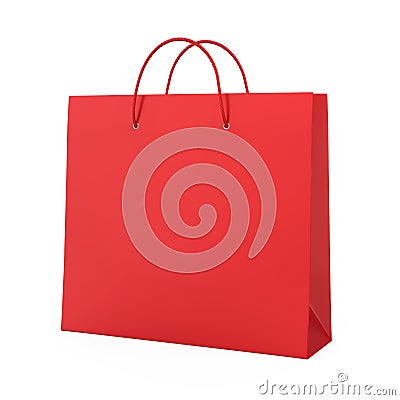 Shopping Bag Isolated Stock Photo