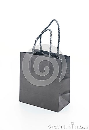 shopping bag on white Stock Photo