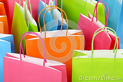 Shopping bags Stock Photo