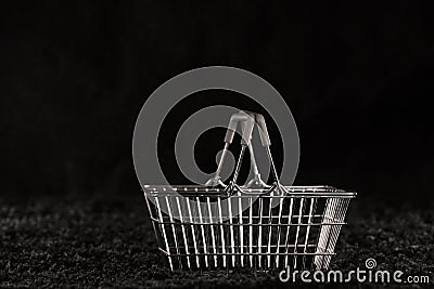 Shopping basket Stock Photo